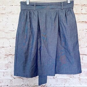 Piko 1988 Anthropologie chambray skirt
